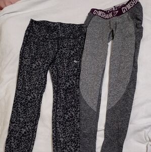 Gymshark and Nike size small leggings
